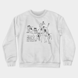 The marriage of Hippomenes and Atalanta by 9JD Crewneck Sweatshirt